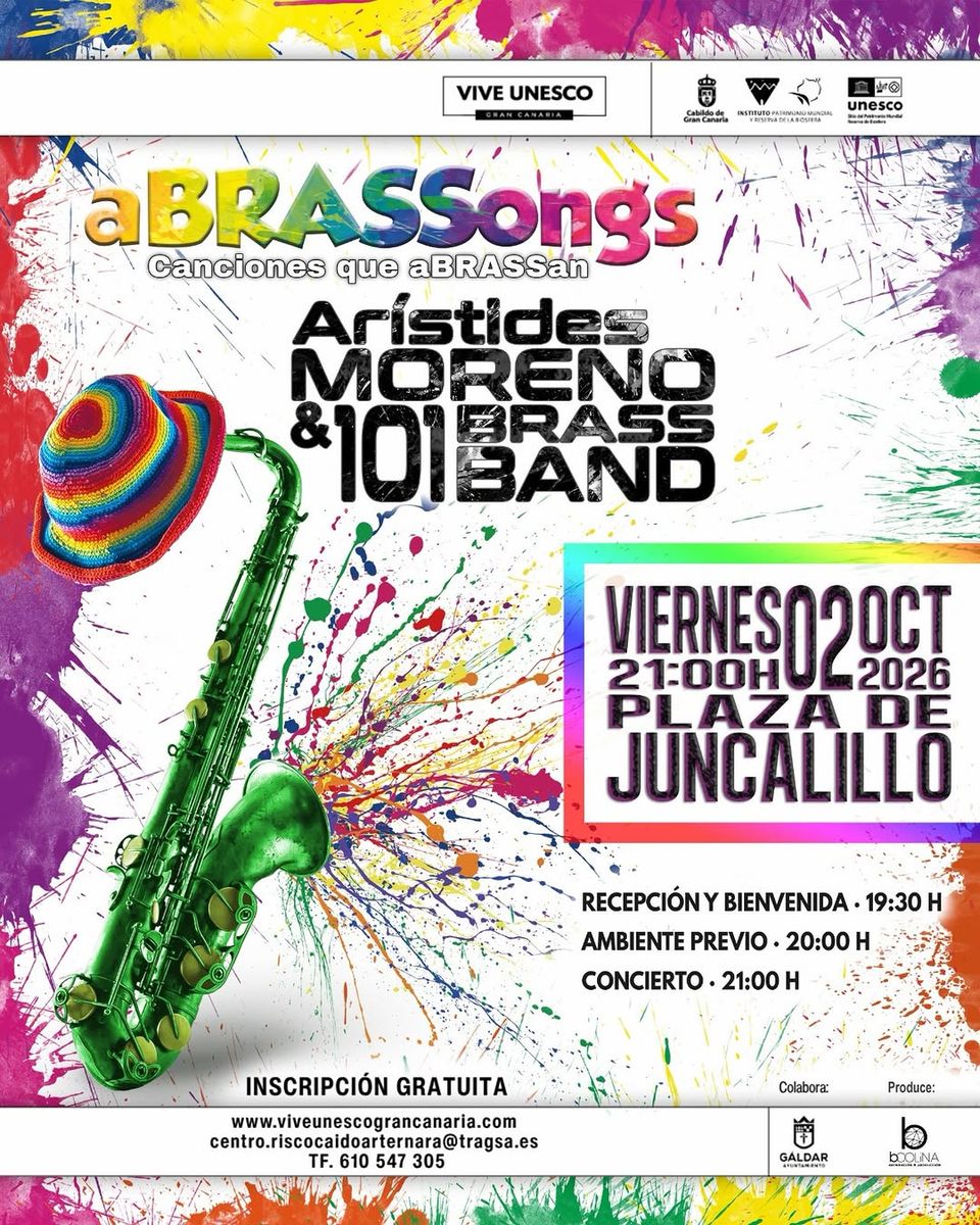 Arístides Moreno & La 101 Brass Band in Juncalillo