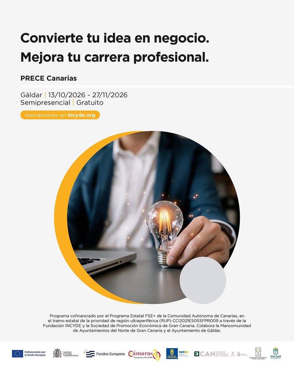PRECE Canarias: Turn Your Idea into a Business