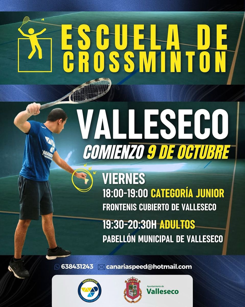 Crossminton Training Season Start in Valleseco