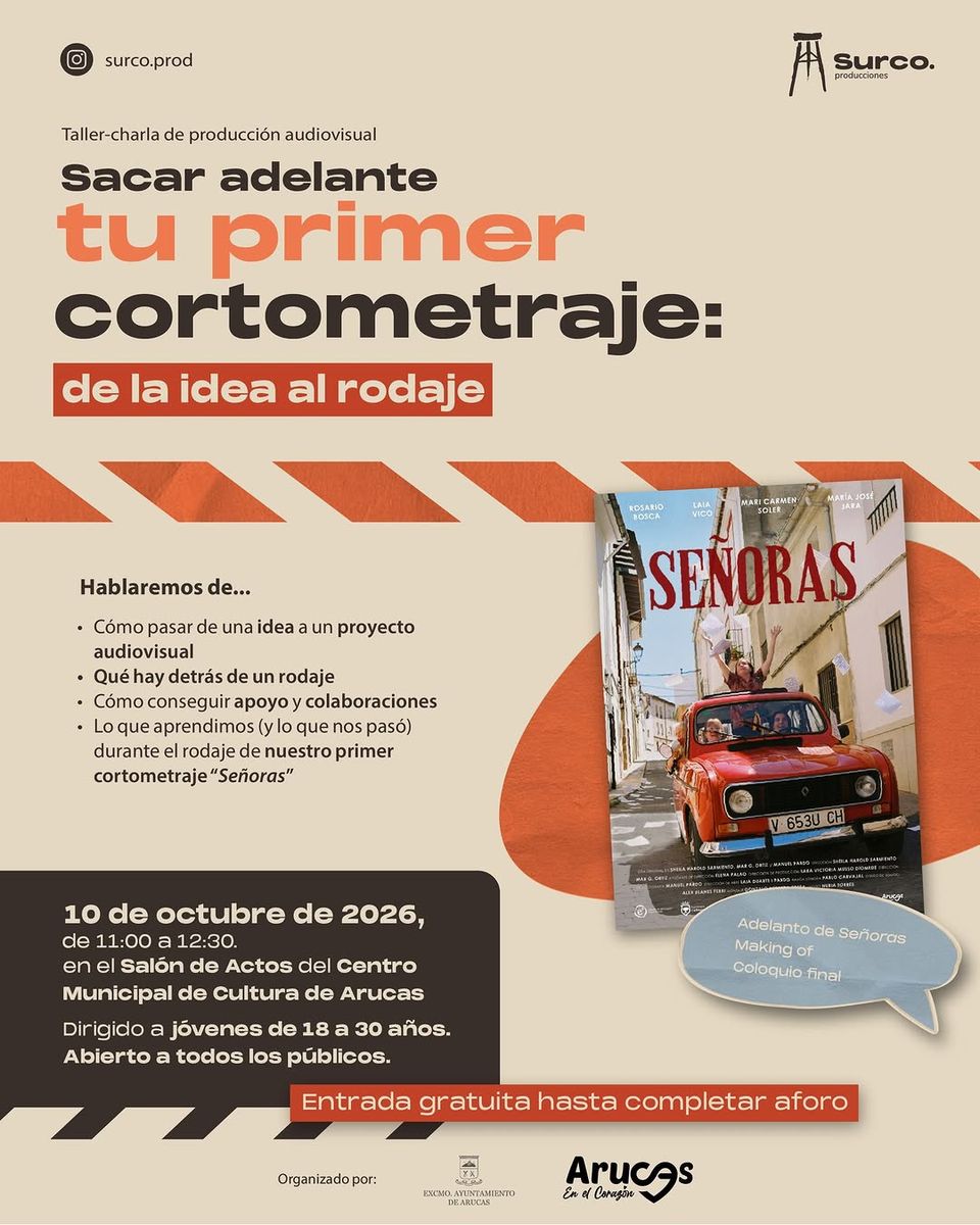 Sacar adelante tu primer cortometraje: de la idea al rodaje