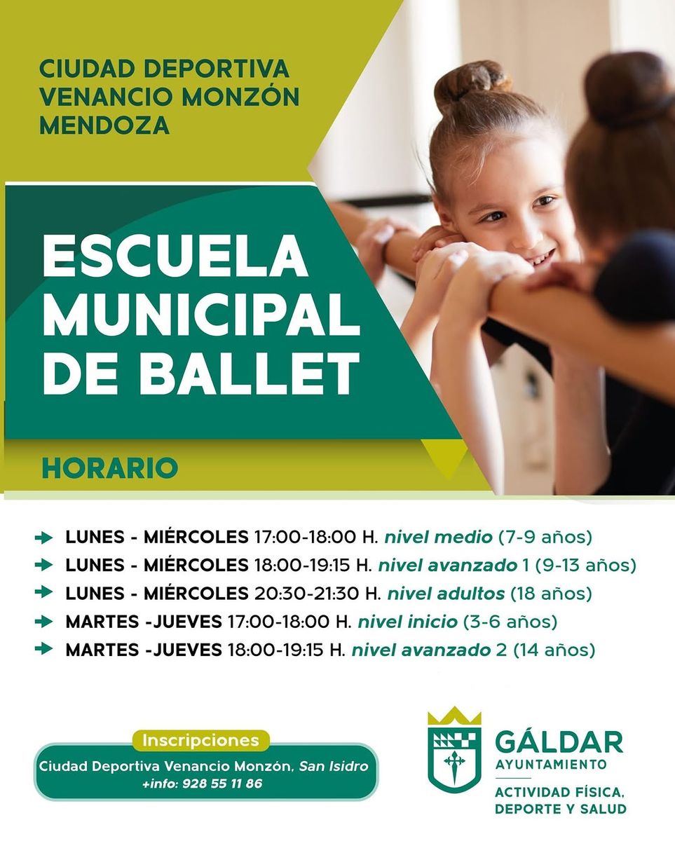 Escuela Municipal de Ballet 2026-2027