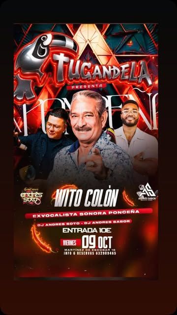 Wito Colón en Tucandela