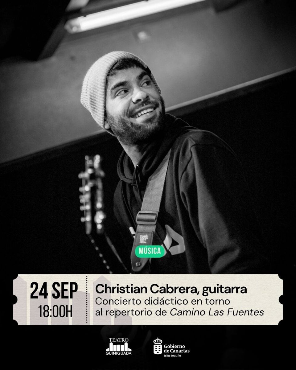 'Camino Las Fuentes' Didactic Concert by Christian Cabrera
