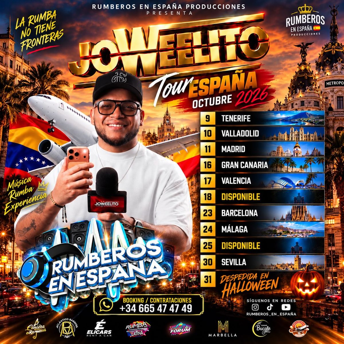 Joweelito Live Show in Tenerife