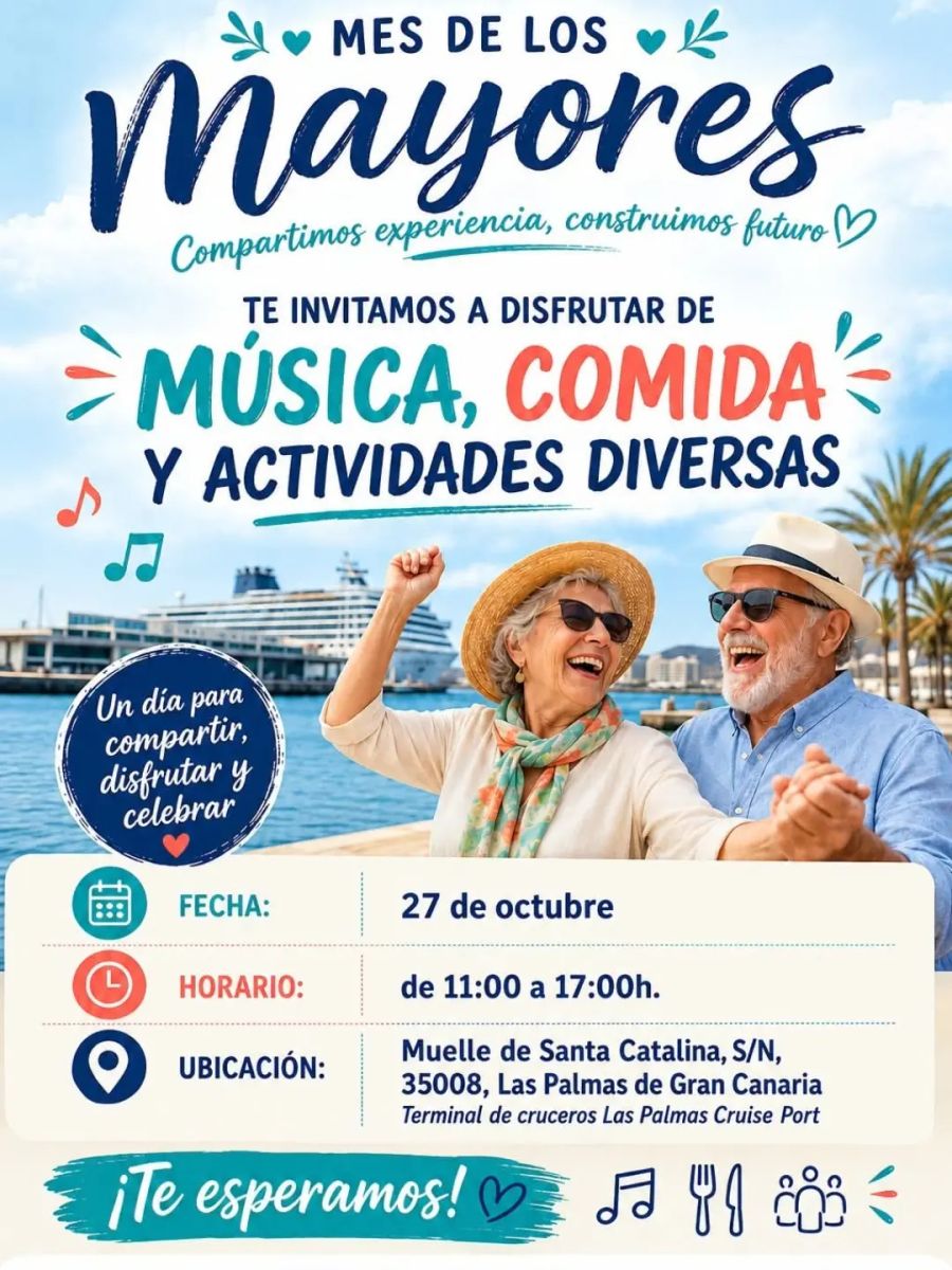 Jornada de Mayores en Las Palmas Cruise Port