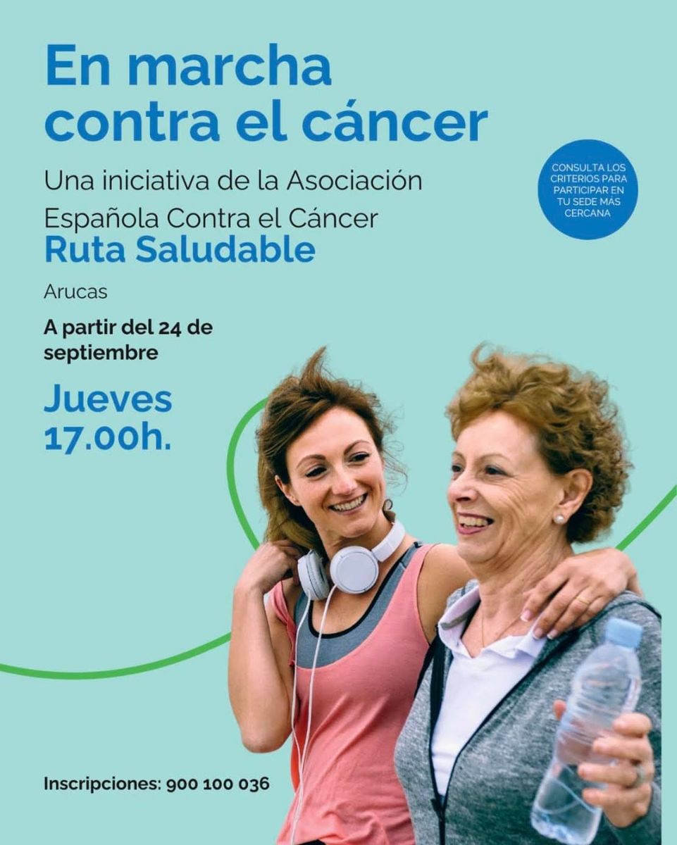 Healthy Route: On the Move Against Cancer in Arucas