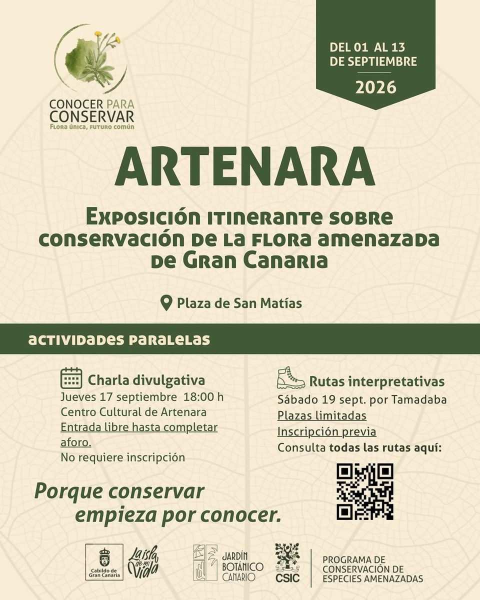 Conocer para Conservar: Interpretive Hike in Tamadaba