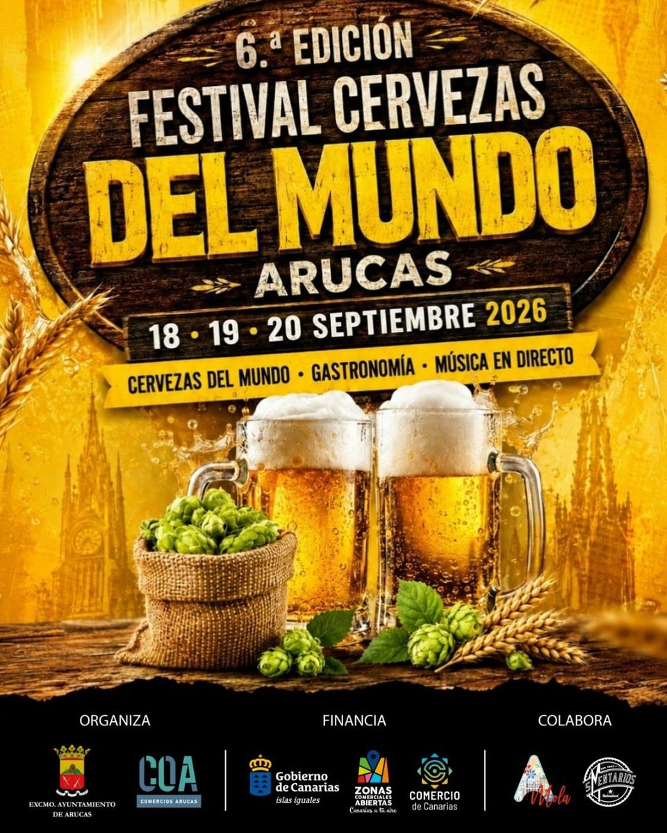 6th World Beer Festival in Arucas