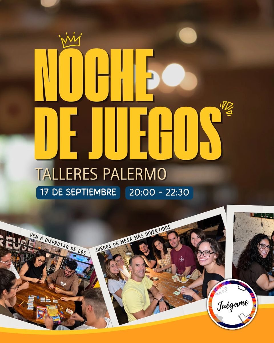 Board Game Night at Talleres Palermo