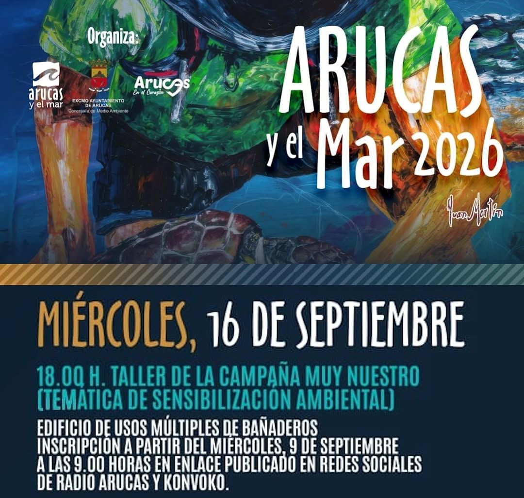 Taller de Sensibilización Ambiental - Arucas y el Mar 2026