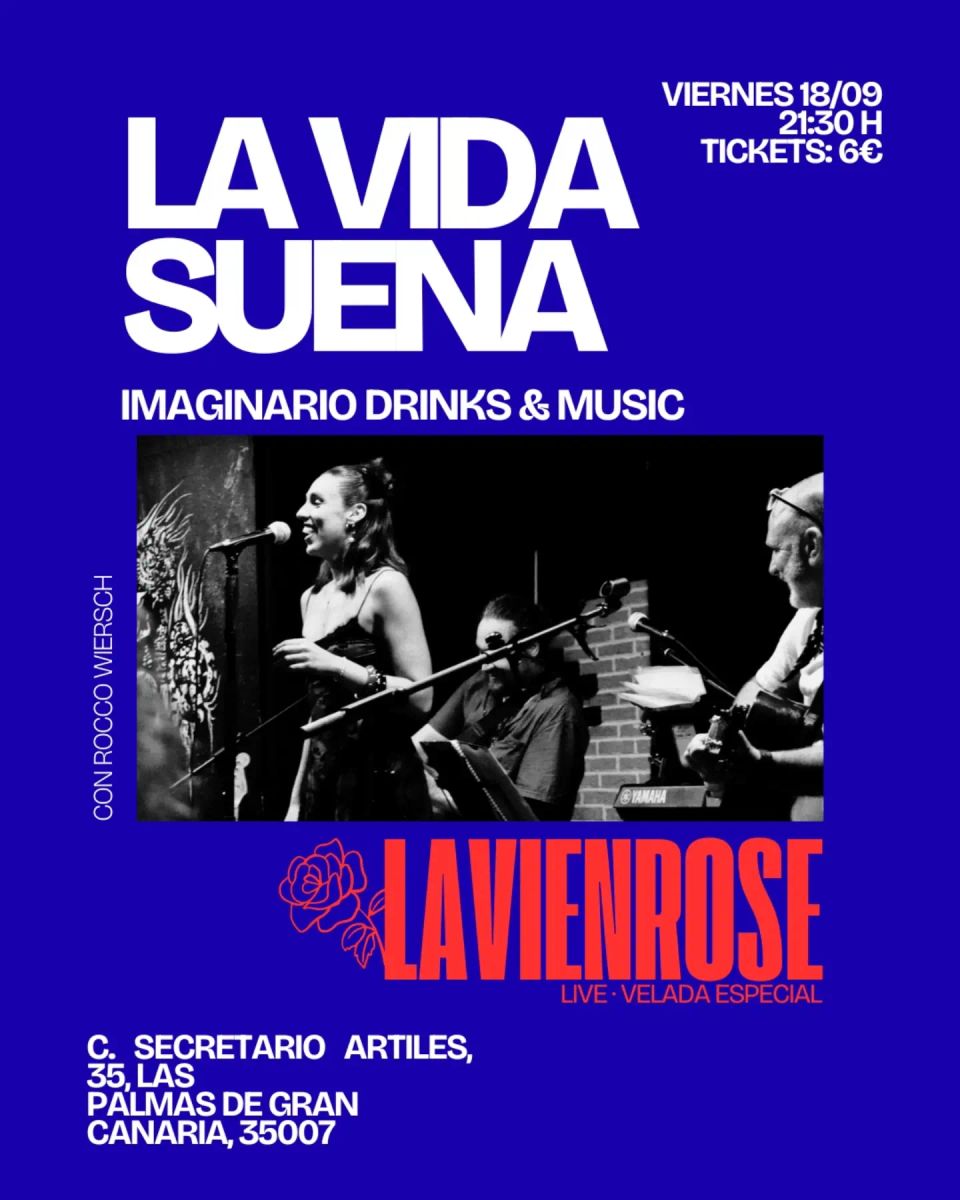 La Vida Suena: velada especial LAVIENROSE