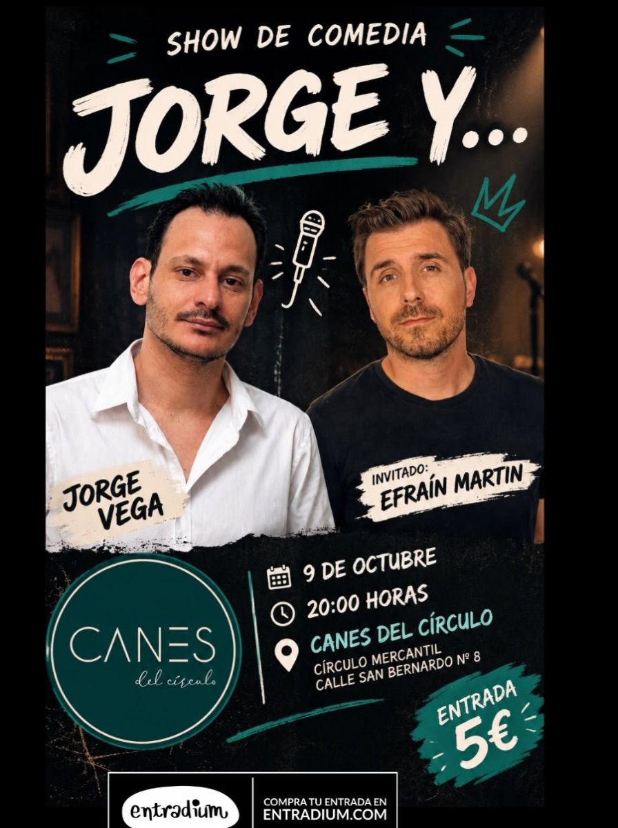 Show de comedia Jorge y…