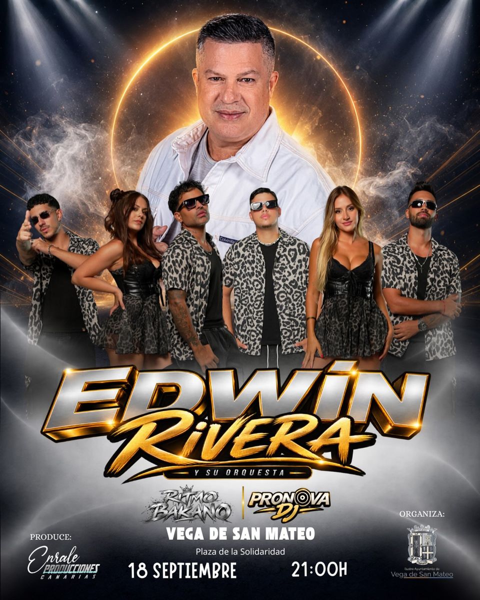 Edwin Rivera y su Orquesta en Vega de San Mateo