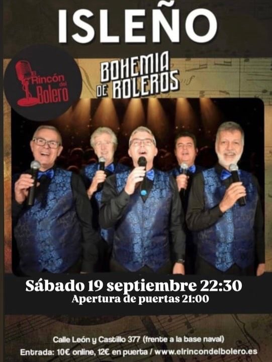 Grupo Isleño: Bohemia de Bolero