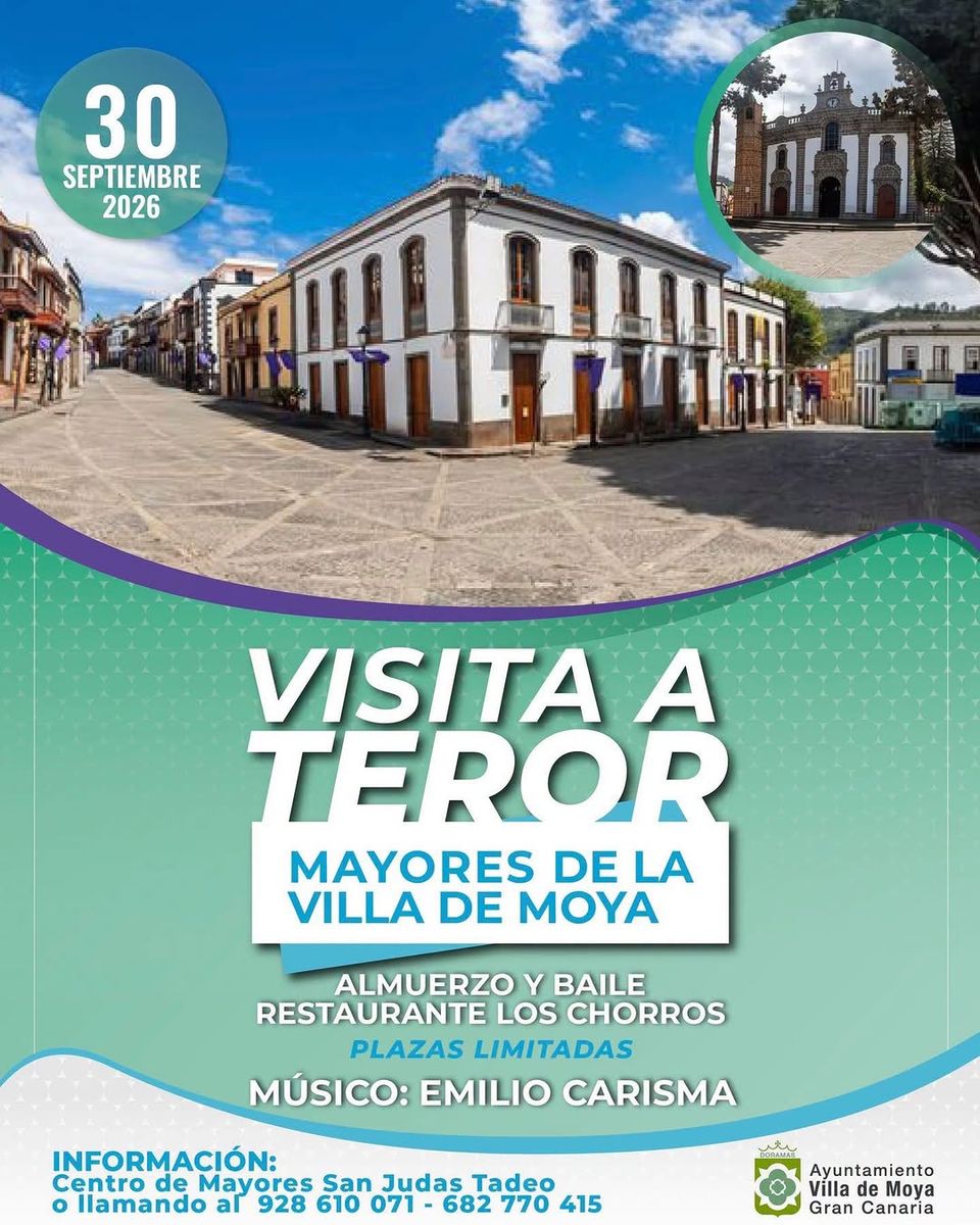 Excursion to Teror with Lunch and Dance