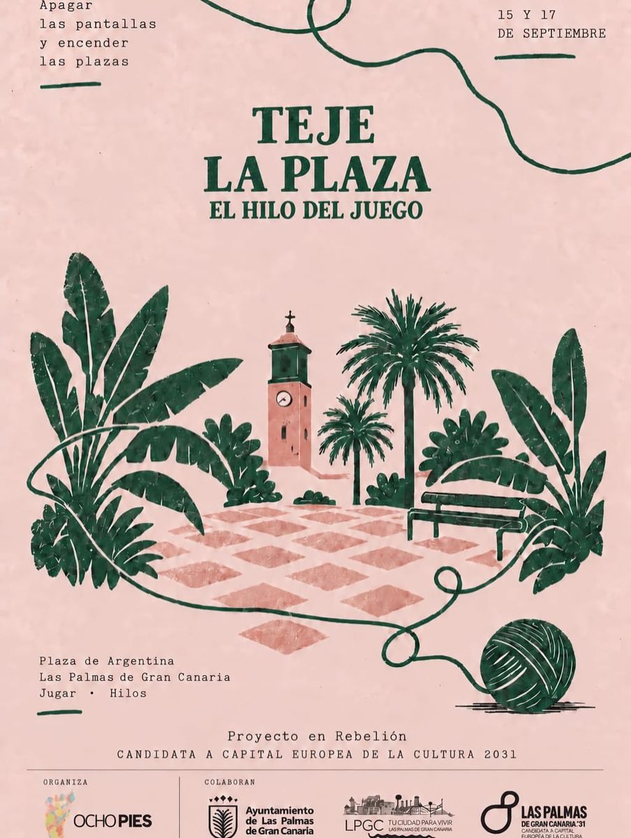 Tejemos la Plaza de Argentina – Telares y creación colectiva