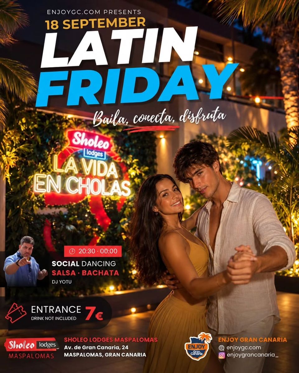 Viernes Latino: Social de Salsa y Bachata