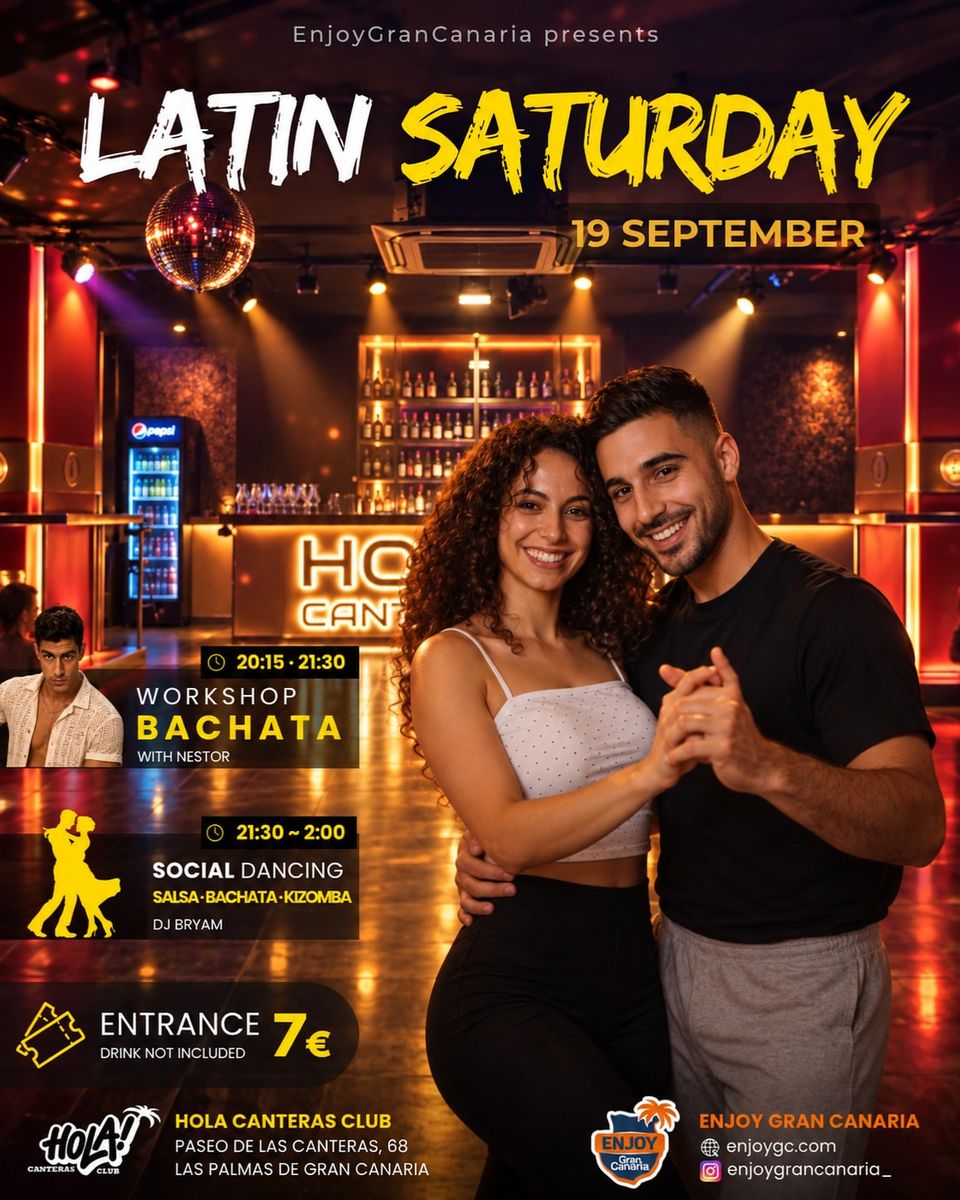Fiesta Latina en Hola Canteras Club