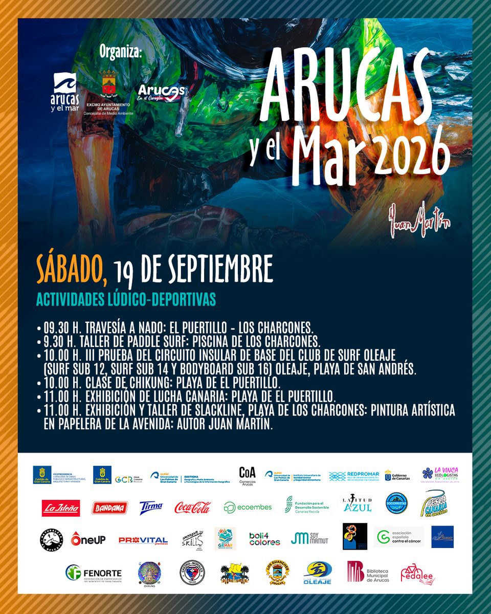 Arucas and the Sea – Sports and Live Art Day