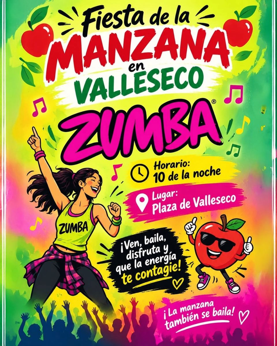 Zumba Night at the Apple Festival