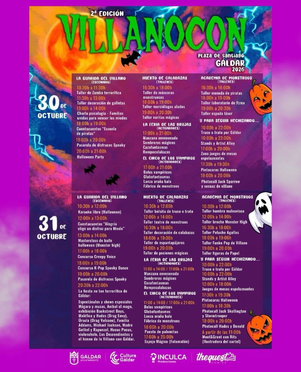 VillanoCon Halloween in Gáldar