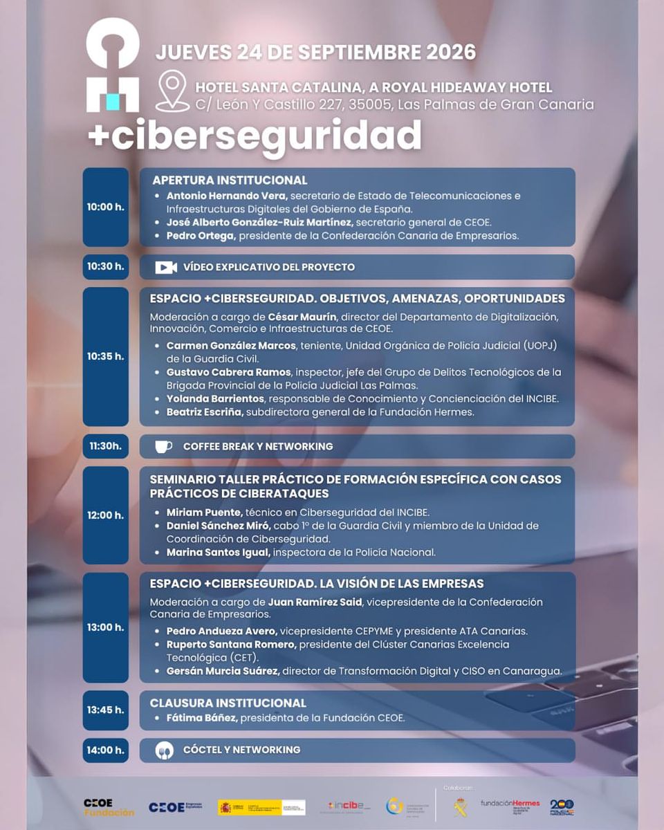 Jornada +Ciberseguridad