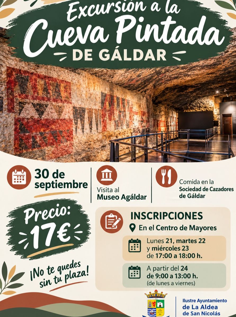 Excursion to Gáldar for Seniors