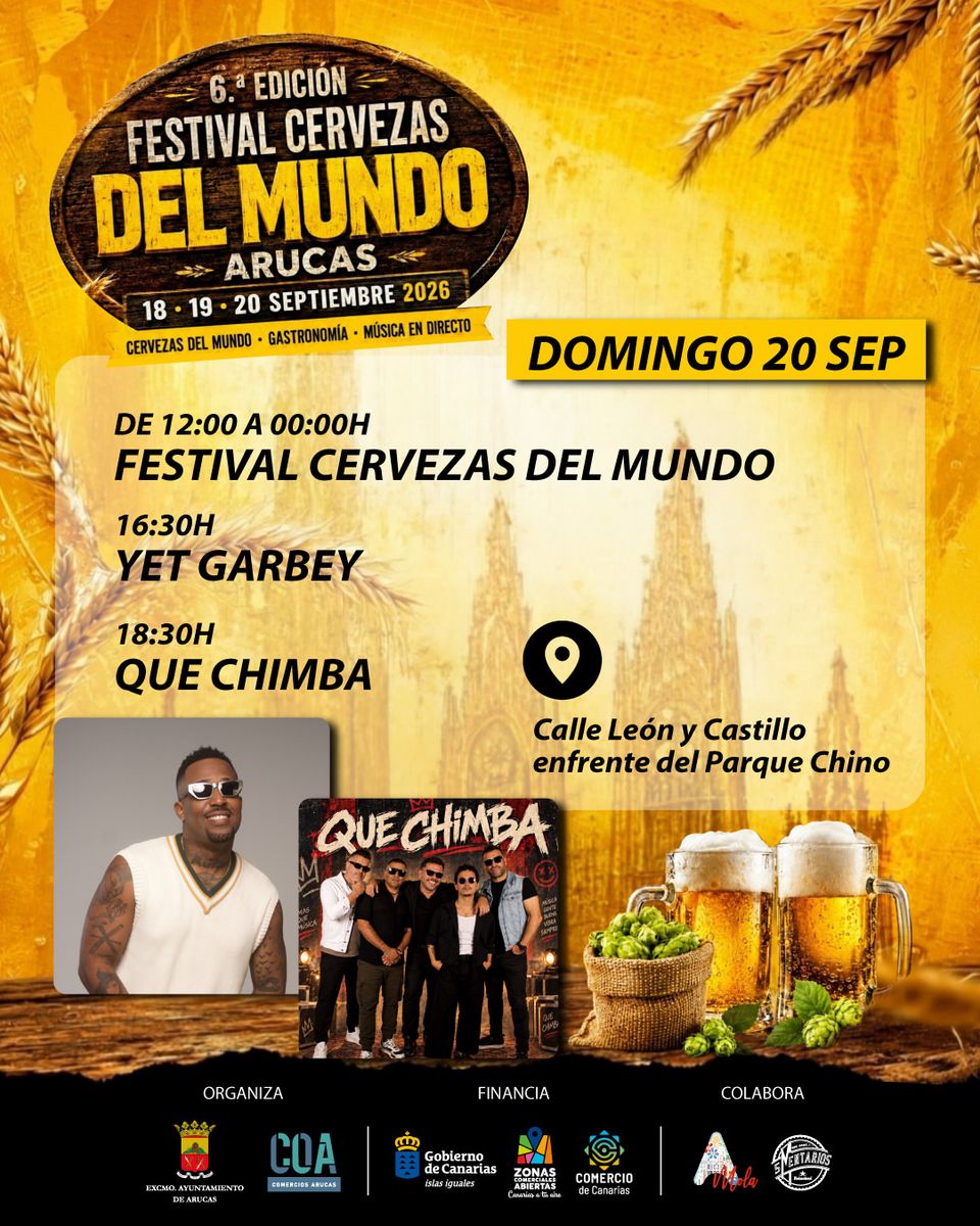 Festival Cervezas del Mundo – Concierto Yet Garbey
