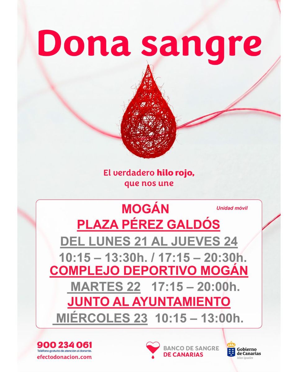 Blood Donation Campaign in Mogán