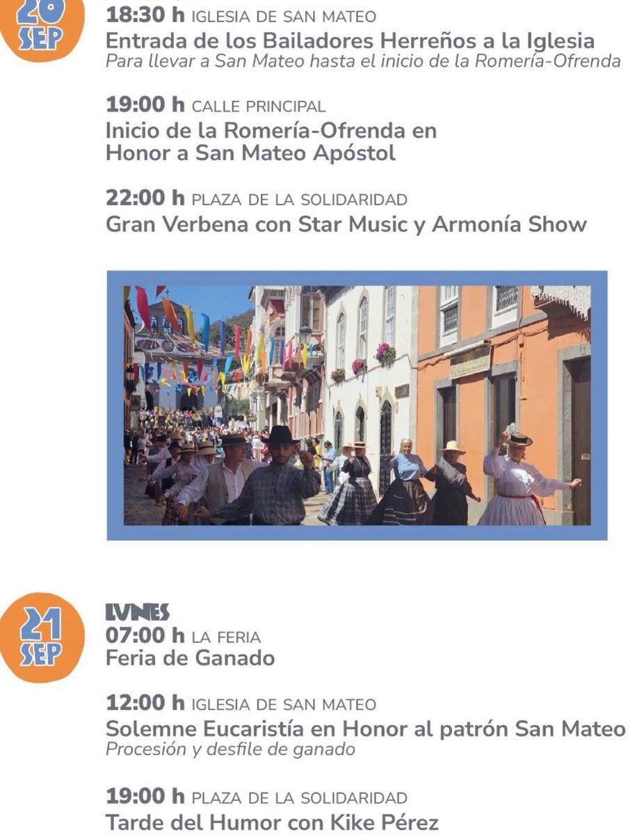 Festividad en Honor a San Mateo Apóstol