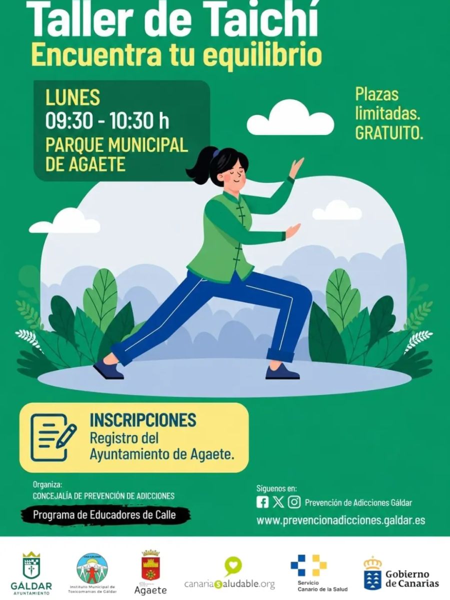 Taller de Taichí: Encuentra tu equilibrio