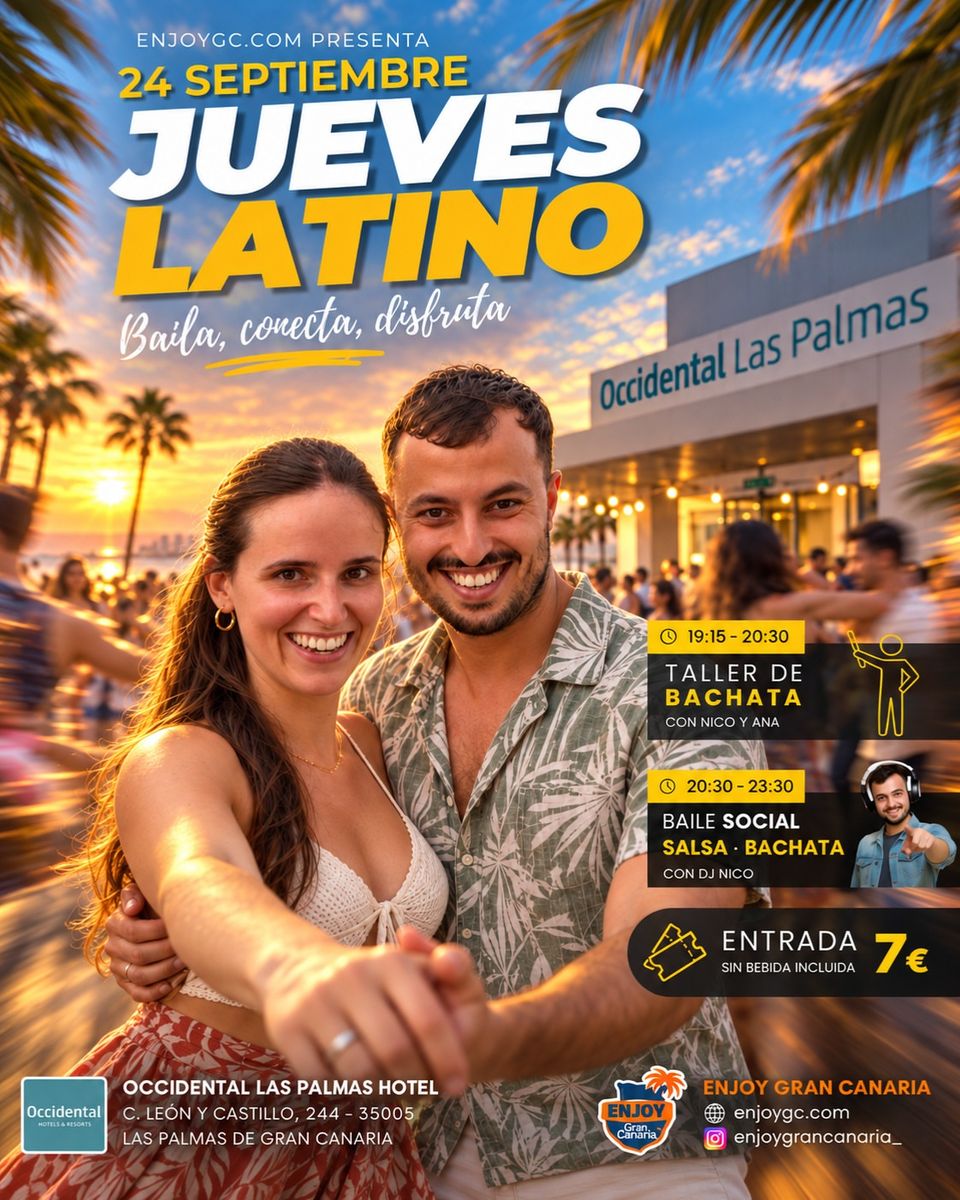 Fiesta Latina y Social de Salsa y Bachata