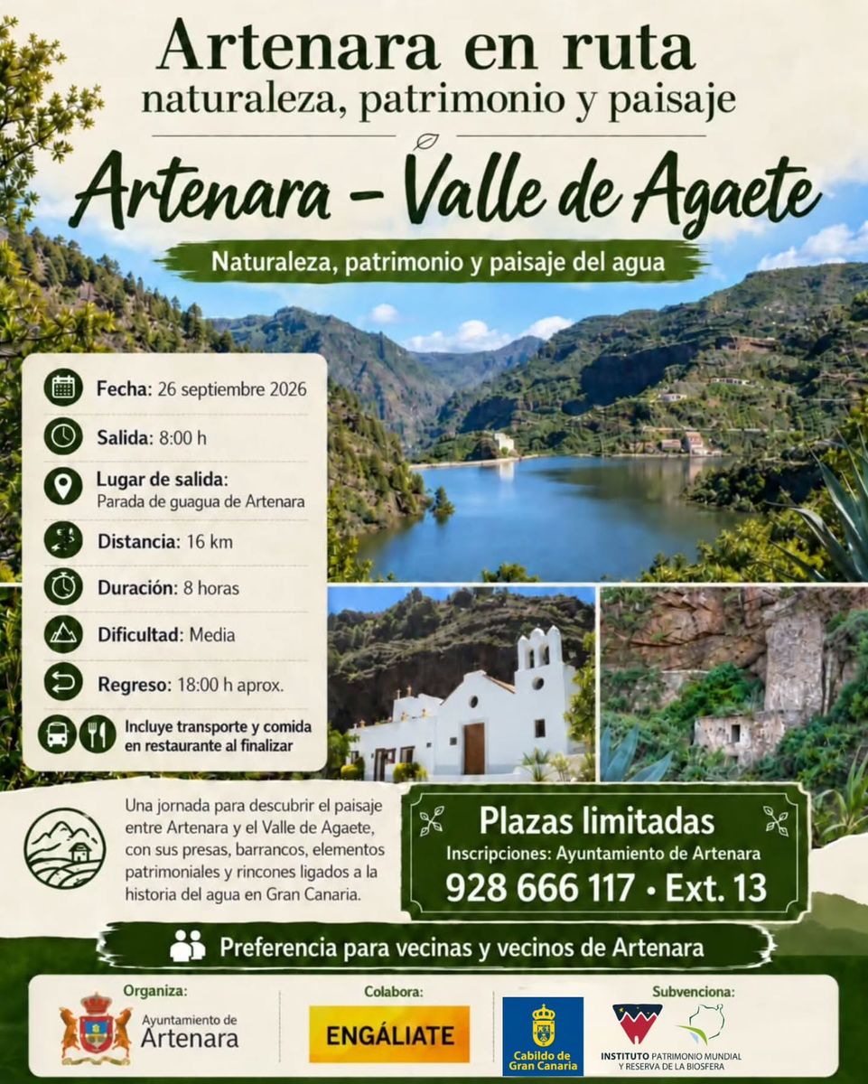 Artenara en ruta: Sendero de Artenara al Valle de Agaete