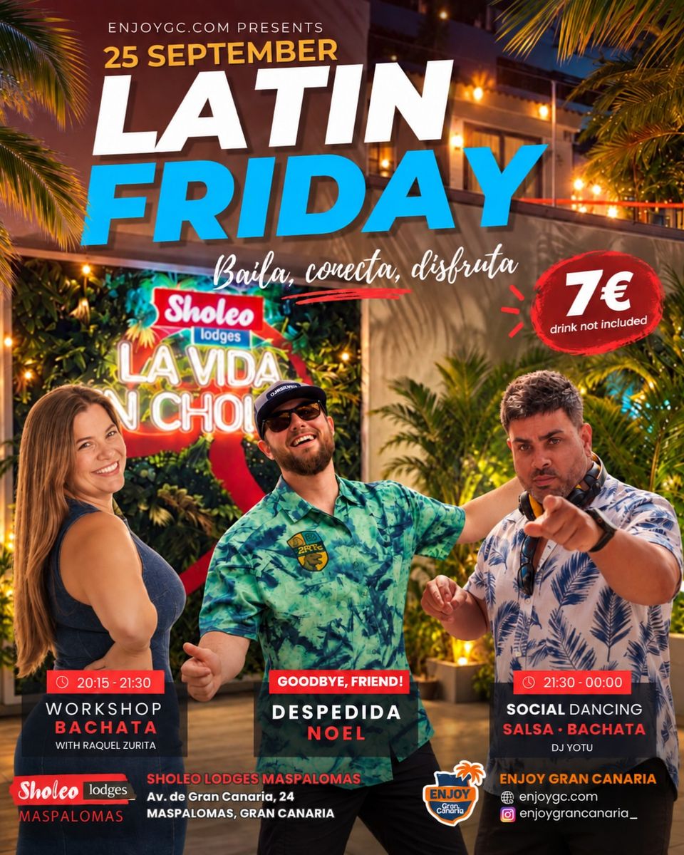 Fiesta Latina Friday en Maspalomas