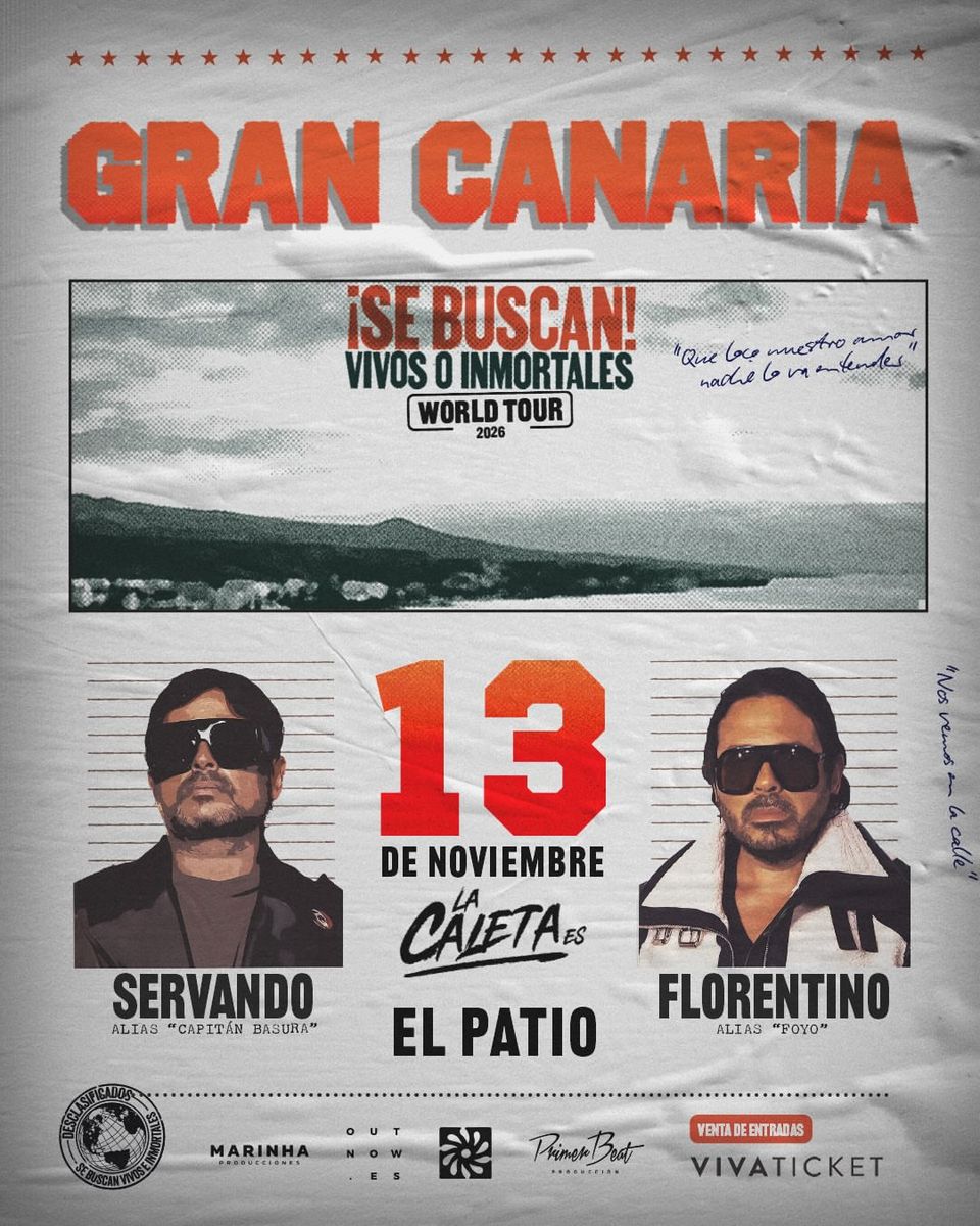 Ticket Sales Opening – Servando & Florentino Gran Canaria