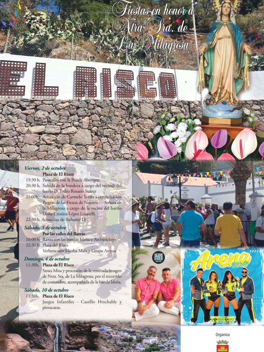 Opening Night of El Risco Festivities