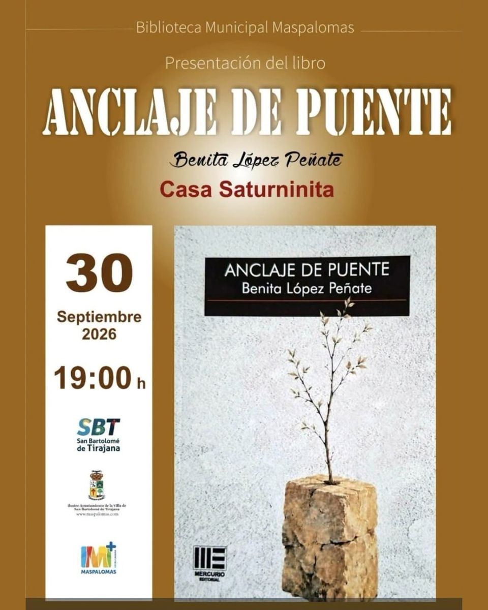 Book Presentation: "Anclaje de Puente"