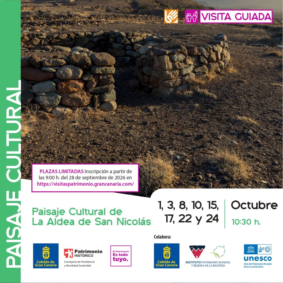 Guided Tour: Cultural Landscape of La Aldea de San Nicolás