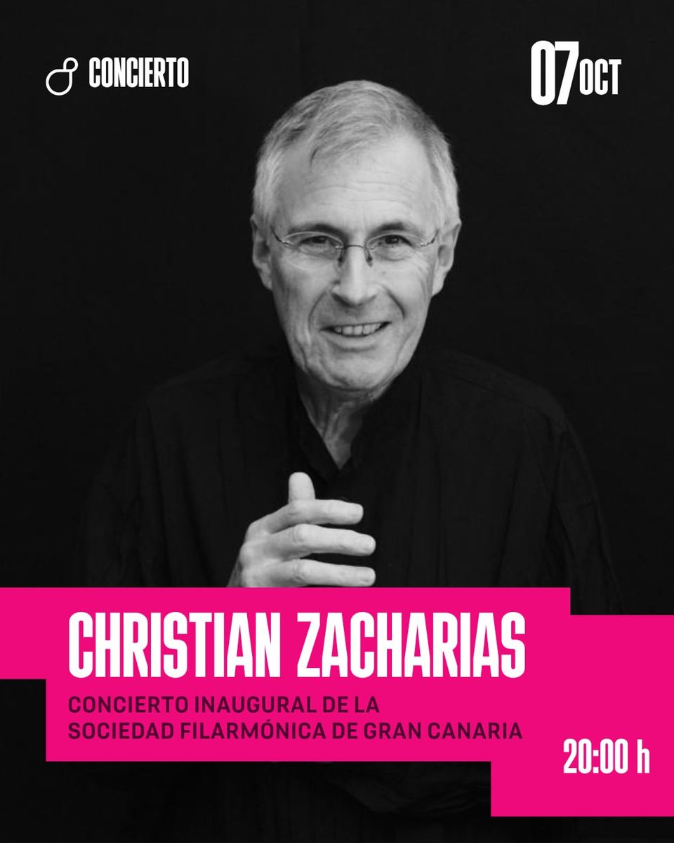 Christian Zacharias - Opening Concert of the Gran Canaria Philharmonic Society