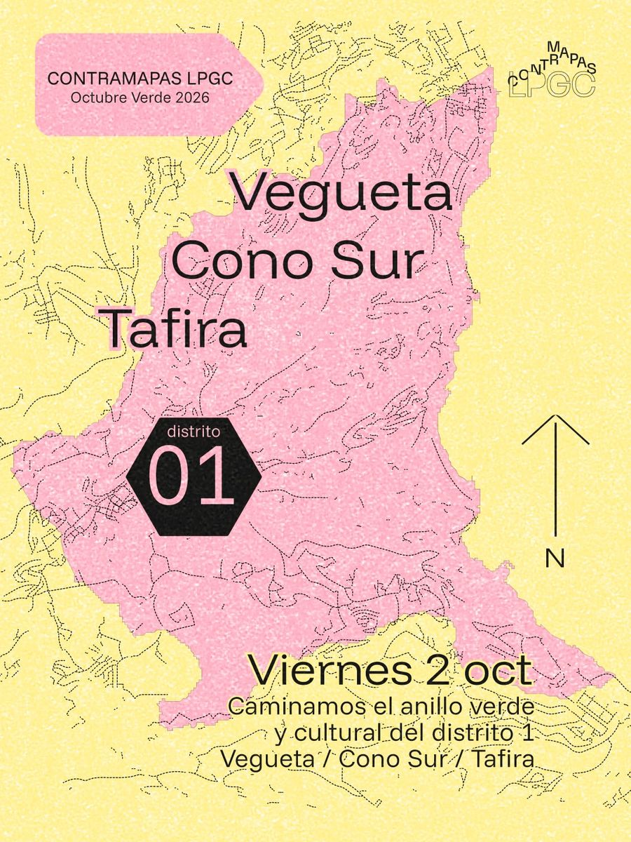 Contramapas LPGC: Green October Walk District 1