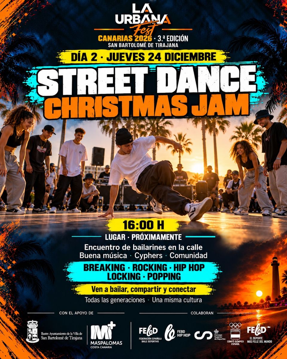 La Urbana Fest Canarias 2026 – Christmas Jam