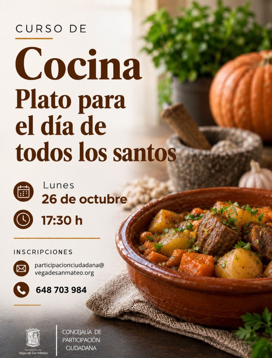 Cooking Course: All Saints’ Day Dish