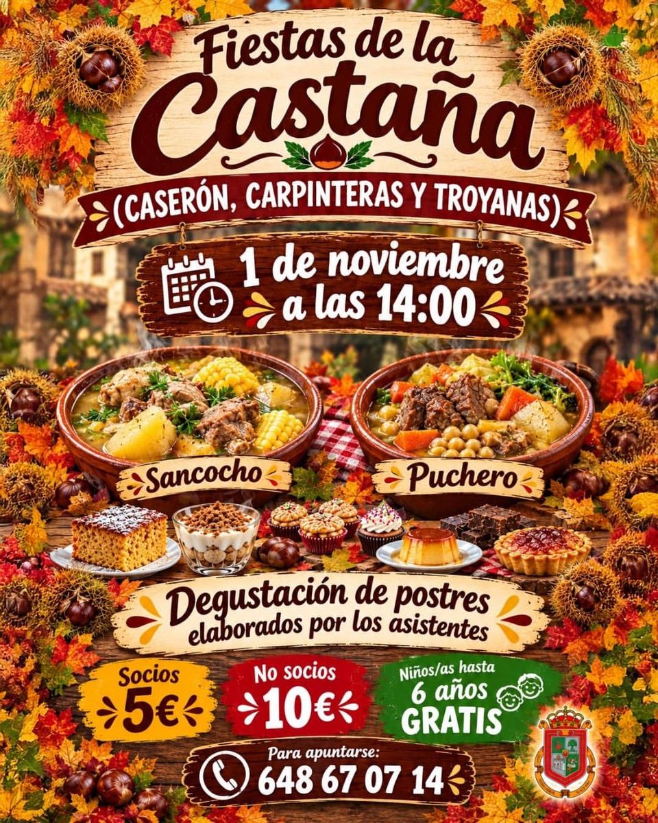 Fiestas de la Castaña en Valleseco