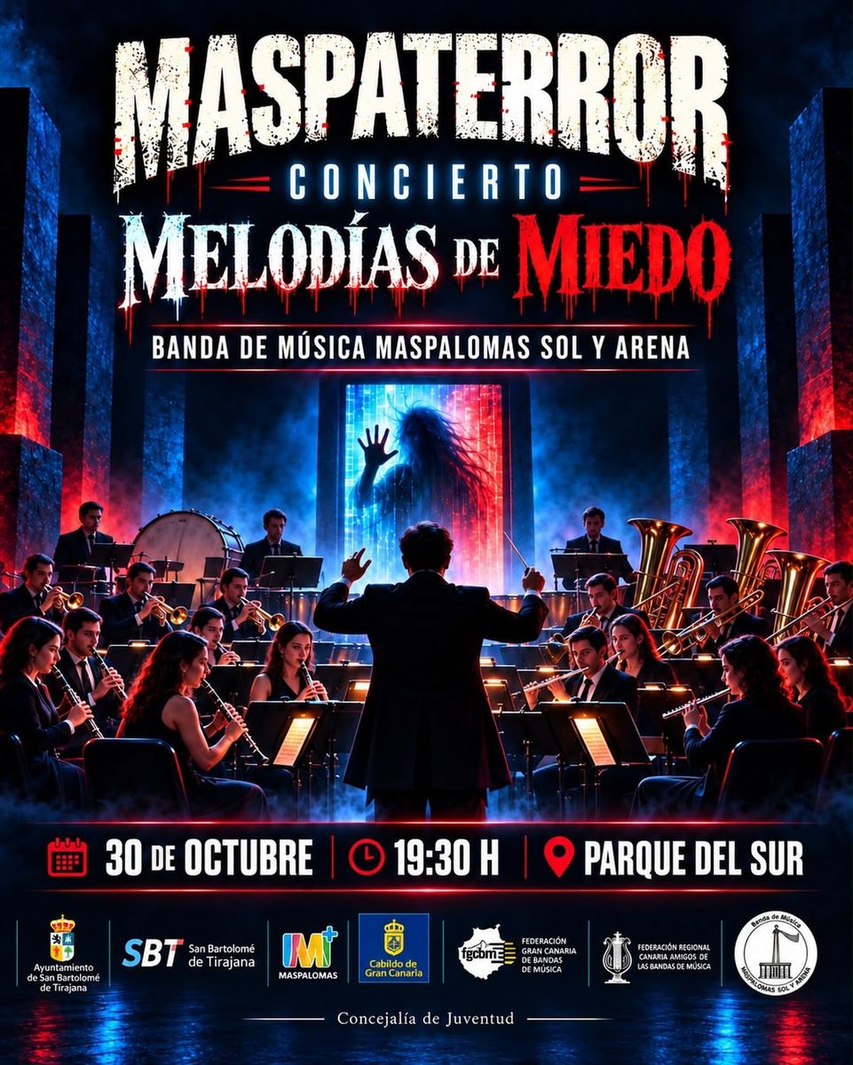 MaspaTerror: Concierto sinfónico «Melodías de Miedo»
