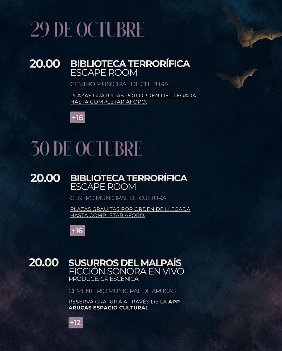 Escape room de la Biblioteca Terrorífica