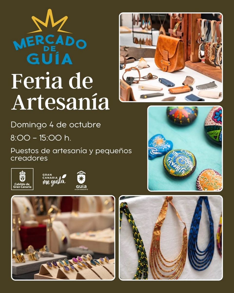 Feria de Artesanía en el Mercado de Guía