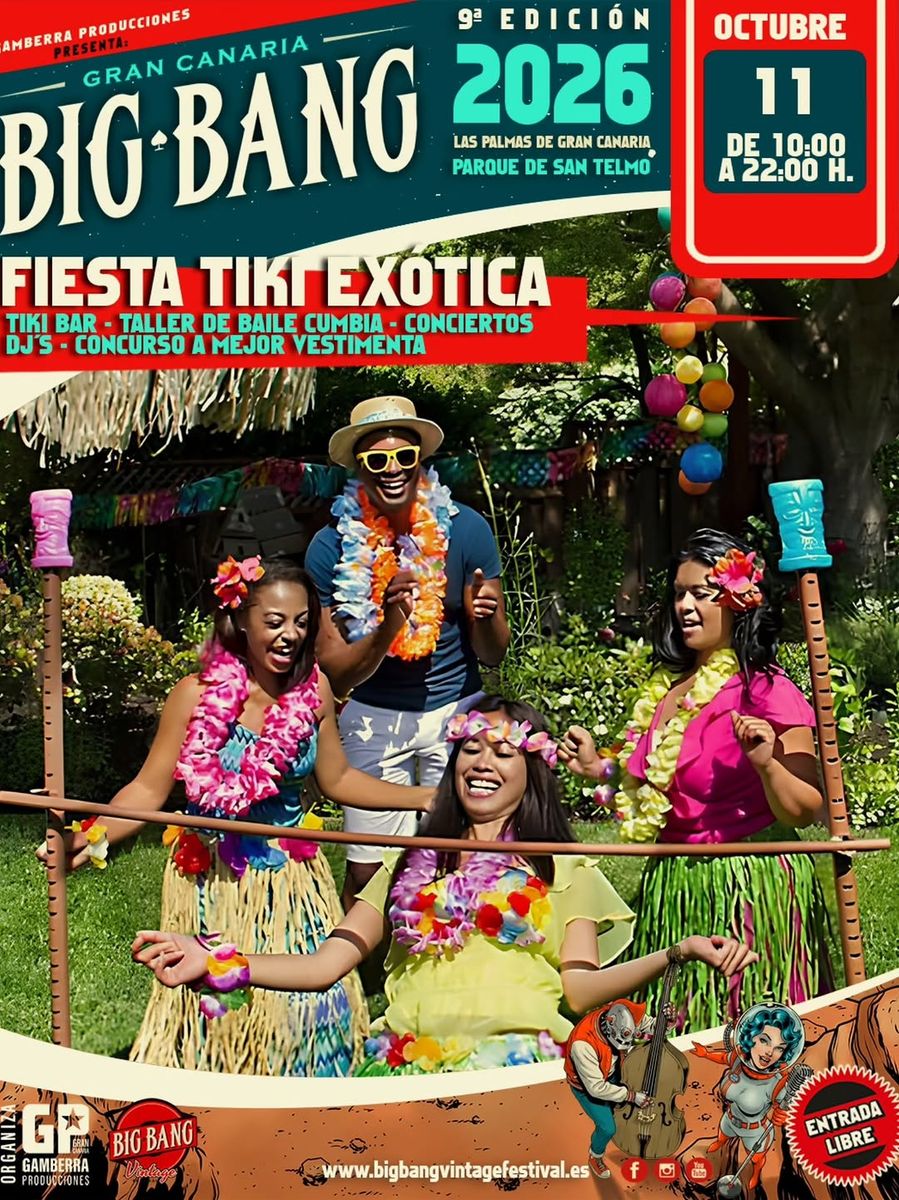 Big Bang Vintage Festival 2026 – Tiki Exotic Party