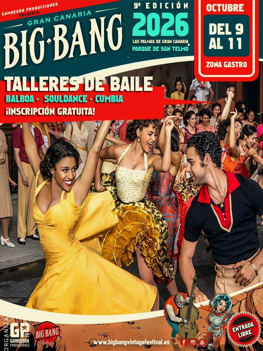 Big Bang Vintage Festival 2026 – Dance Workshops
