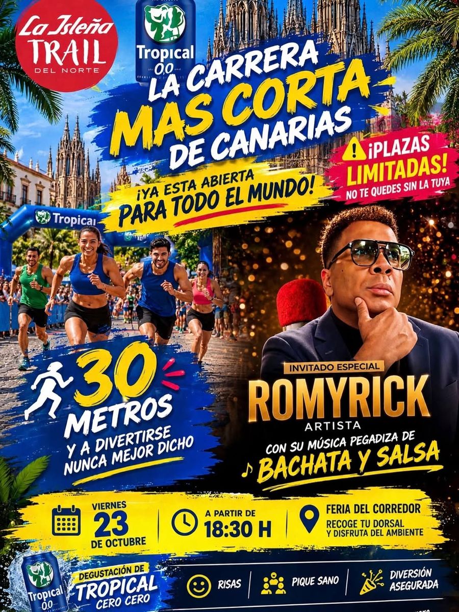 Carrera de 30 Metros – Isleña Trail del Norte
