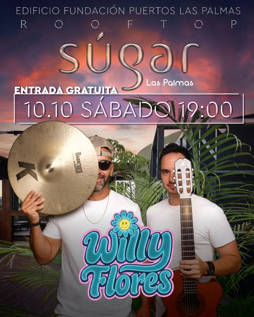 Willy Flores en Súgar Rooftop